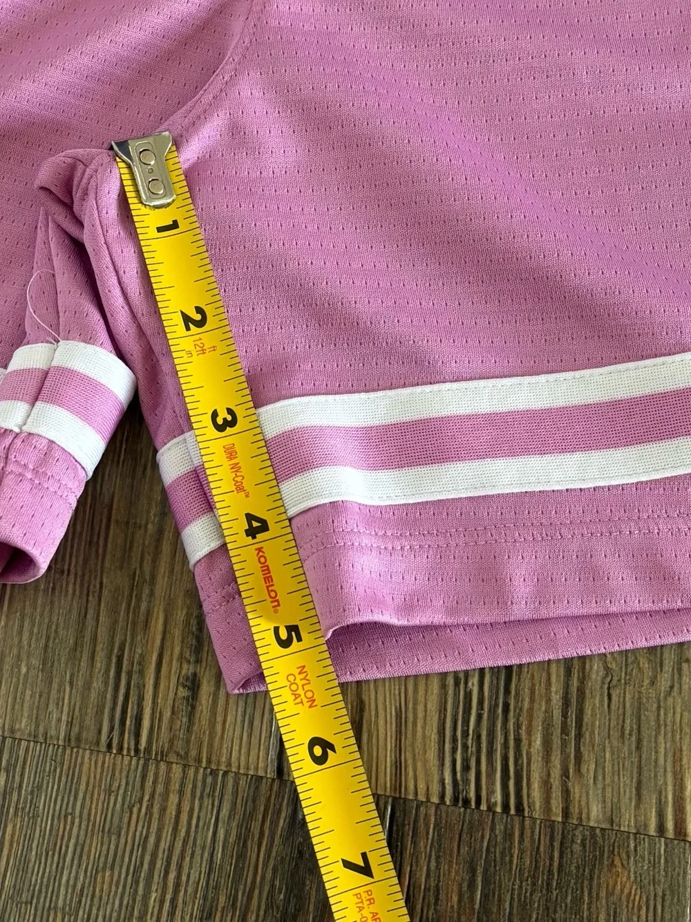 Nike Dri-Fit Crossover Basketball Shorts Kids Large Pink Rise White 5” Inseam